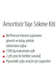 CETA FORM Amortisör Yayı Sökme Kiti thumbnail 2