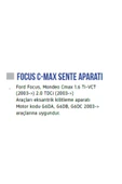Retta Focus C-max Sente Aparatı - 6 Parça thumbnail 2