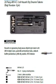 CETA FORM 20 Parça M14 C-coil Hasarlı Diş Onarım Takımı (BUJİ YUVASI İÇİN) thumbnail 2
