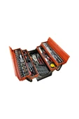 dorf Katlanır 5 Gözlü Dolu Metal Takım Çantası 81 Parça thumbnail 1