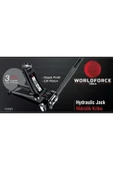 WORLDFORCE TOLLS Worldforce 11101 Hidrolik Arabalı Kriko Düşük Profil 3 Ton thumbnail 2