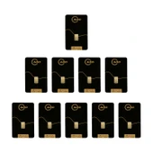 Gekas Kuyumculuk ARD 1 gr 24 Ayar Külçe Altın 10 Adet thumbnail 1