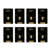 Gekas Kuyumculuk ARD 1 gr 24 Ayar Külçe Altın 8 Adet thumbnail 1