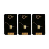 Gekas Kuyumculuk ARD 1 gr 24 Ayar Külçe Altın 3 Adet thumbnail 1