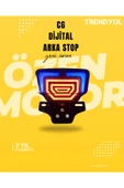 NOS MOTOR CG MODİFİYE LED ARKA STOP - 1