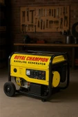 Royal Champion WX-6500 Uzaktan Kumandalı Çalıştırma 4 Kw Benzinli ipli marşlı Monofaze Portatif Jeneratör - 3