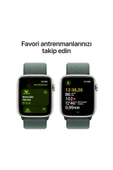 Apple Watch SE GPS 40mm Yıldız Işığı Alüminyum Kasa + Göl Yeşili Spor Loop (2 Yıl Apple Türkiye Garantili) - 6