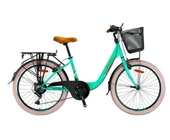 TETRA 3.0 - 24" City Bike - 13' - 21 Vites - V.B. - Mint Yeşili-Kahverengi/Bej - 1