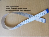 Awm 20624 80c 60v Vw-1 Flex Kablo 28 Pin 40cm 28-0.5-40B thumbnail 1