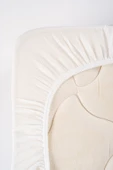 Limon Soft Sıvı Geçirmez Yatak Alezi Jakarlı Fitted Full Kenar Yatak Koruyucu Beyaz - 5