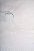 Limon Soft Sıvı Geçirmez Yatak Alezi Jakarlı Fitted Full Kenar Yatak Koruyucu Beyaz - 3