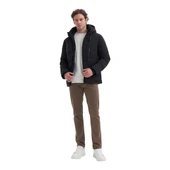 Erkek Micro Kumaş Dolgulu Dynamic Regular Fit Mont thumbnail 2