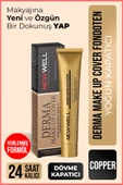 Derma Make-up Cover Foundation Copper - 1