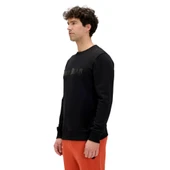 Snow Siyah Crewneck Erkek Baskılı Sweatshirt thumbnail 3