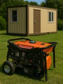 RAPCO WX-6500E BENZİNLİ MARŞLI 4 KW JENERATÖR BAKIR SARGILI - 3