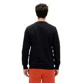 Snow Siyah Crewneck Erkek Baskılı Sweatshirt thumbnail 4