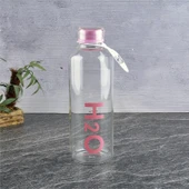 Tohana H2o 1LT Borosilikat Cam Matara ve Su Şişesi Pembe - 1