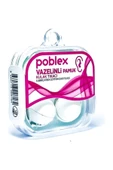 POBLEX Vazelinli Pamuk Kulak Tıkacı - Kulak Koruyucu Tıpası 4'lü - 3