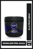 NIVEA MEN Erkek El ve Vücut Kremi Deep Impact 400 ml,48 Saat Nemlendirici,Odunsu Koku,Tüm Cilt Tipleri - 1