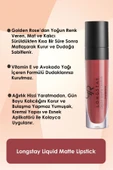GOLDEN ROSE LONGSTAY LIGUID MATTE LİPSTİCK 19- thumbnail 2