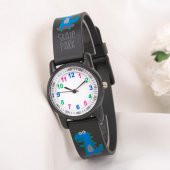 Şık Sevimli Dinazor Tasarımlı Pinkoli Çocuk Kol Saati 6-13 Yaş ST-304017 thumbnail 1
