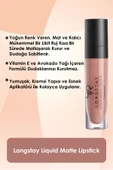 GOLDEN ROSE Longstay Liquid Matte Lipstick 13 Avokado Yağlı Kalıcı Likit Mat Ruj 5,5 ml thumbnail 2