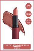 GOLDEN ROSE Velvet Matte Lipstick 03 Velvet Mat Ruj 4,2 g thumbnail 1