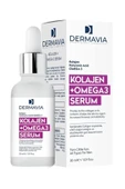 DERMAVİA Kolajen & Omega3 Kırışıklık Karşıtı Serum 30 ml Genç Görünüm Cildi Besler - 7