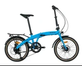Bisan FX3 600 Acera 9 Vites Katlanır Bisiklet Mavi Siyah thumbnail 1