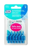 TEPE Interdental Brush Arayüz Fırçası Mavi 0.6 Mm 6 Lı thumbnail 1