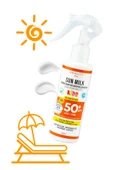 BEAUTY FACE 50 Spf Yüksek Koruma Faktörlu Çocuklara Özel Çocuk Güneş Sütü -150 ml - 3