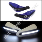 HSGL Motosiklet LED Sinyalli Elcik Koruma Mavi – Dayanıklı, Şık ve Güvenli Tasarım thumbnail 3