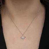 Supertrend Gümüş Kutup Yıldızı Kadın Kolye thumbnail 3