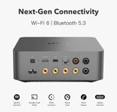 Wiim Amp Ultra Streaming Stereo Amplifier Space Grey thumbnail 2