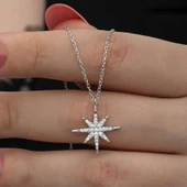 Supertrend Gümüş Kutup Yıldızı Kadın Kolye thumbnail 1