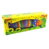 Kıvrılabilen Renkli Plastik Salyangoz Mavi - 2