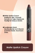 GOLDEN ROSE RUJ MATTE LİPSTİCK CRAYON NO : 01- thumbnail 2