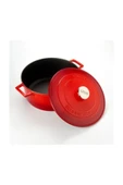 YUVARLAK TENCERE Ç28 FOLK KIRMIZI	.LVYTC28K1R thumbnail 1