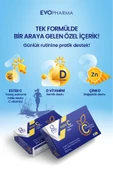 EVOPHARMA C-d-çinko 30 Tablet | Ester C Vitamini, D Vitamini Ve Çinko thumbnail 7