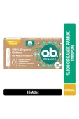 O.B. O.b Organic Normal Tampon 16'lı Paket thumbnail 1