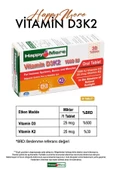 HAPPYMORE Vitamin D3 ve Vitamin K2 İçeren Takviye Edici Gıda thumbnail 5