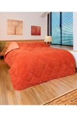 WELSOFT YORGAN ÇİFT KİŞİLİK YORGAN 200*220 ÇİFT TARAFLI-Turuncu - 1