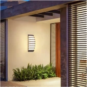 Elektrikle Çalışır, 12 Watt, 3200 Kelvin Gün Işığı Ledli IP65 İç ve Dış Mekan, Bahçe, Balkon Apliği thumbnail 1