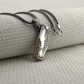 Supertrend Gümüş Avcı Bıçağı Erkek Kolye thumbnail 3