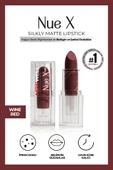 Nue X Silkly Matte Lipstick Wine Red 06 thumbnail 1