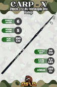 Oslo Carp-x 8000 Oslo Carp-x 390cm 3,5LBS Sazan Olta Seti thumbnail 4