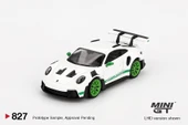 Mini GT Porsche 911 (992) GT3 RS Tribute to Carrera RS Package 827 BL thumbnail 2