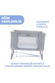Chicco Next2me Forever Anne Yanı Beşik Ash Grey Cross Collection - 1