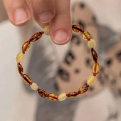 Supertrend Bebek Damla Kehribar Bileklik thumbnail 2