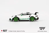 Mini GT Porsche 911 (992) GT3 RS Tribute to Carrera RS Package 827 BL thumbnail 4
